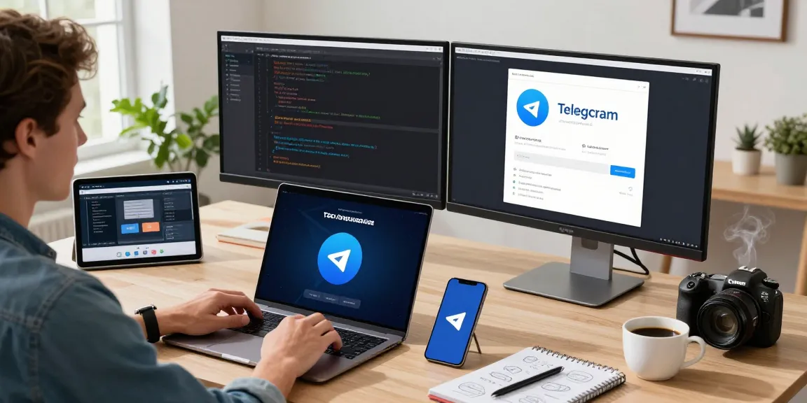 Download Telegram for seamless communication in a modern workspace.